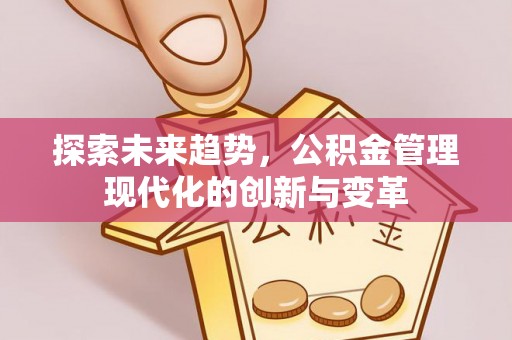 雁峰探索未来趋势，公积金管理现代化的创新与变革