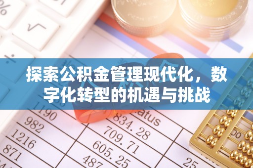 雁峰探索公积金管理现代化，数字化转型的机遇与挑战