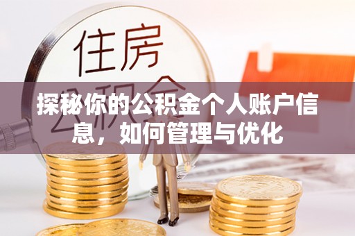 雁峰探秘你的公积金个人账户信息，如何管理与优化