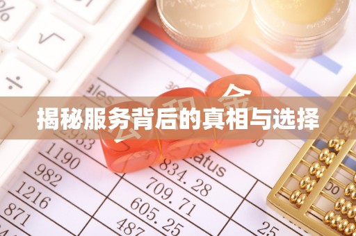 雁峰揭秘服务背后的真相与选择