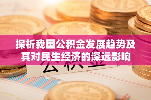 雁峰探析我国公积金发展趋势及其对民生经济的深远影响