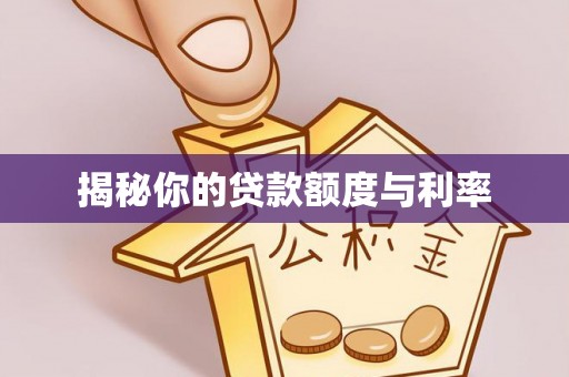 雁峰揭秘你的贷款额度与利率