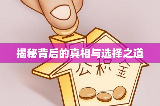 雁峰揭秘背后的真相与选择之道