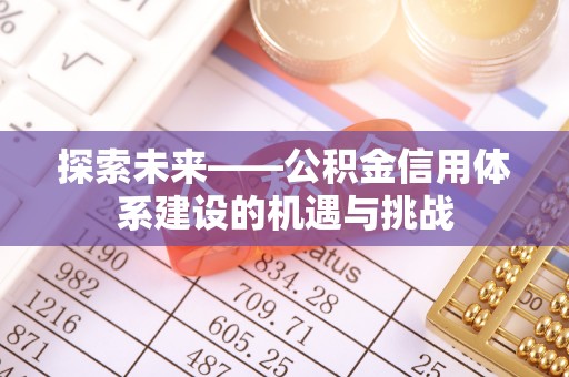 雁峰探索未来——公积金信用体系建设的机遇与挑战