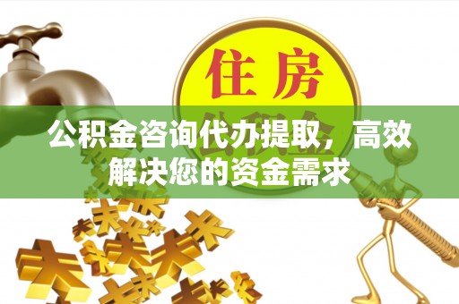 雁峰公积金咨询代办提取，高效解决您的资金需求