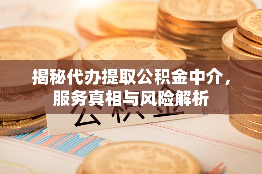雁峰揭秘代办提取公积金中介，服务真相与风险解析