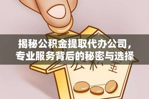 雁峰揭秘公积金提取代办公司，专业服务背后的秘密与选择指南