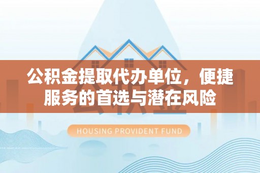 雁峰公积金提取代办单位，便捷服务的首选与潜在风险